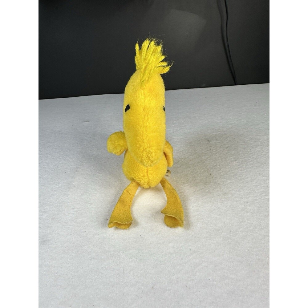Vintage Knickerbocker Peanuts Woodstock Plush Stuffed Toy Yellow 1972 7 Inch‎ - Picture 2 of 9
